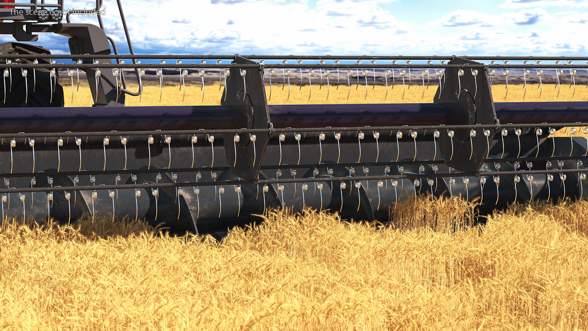 3D Massey Ferguson Ideal Header model