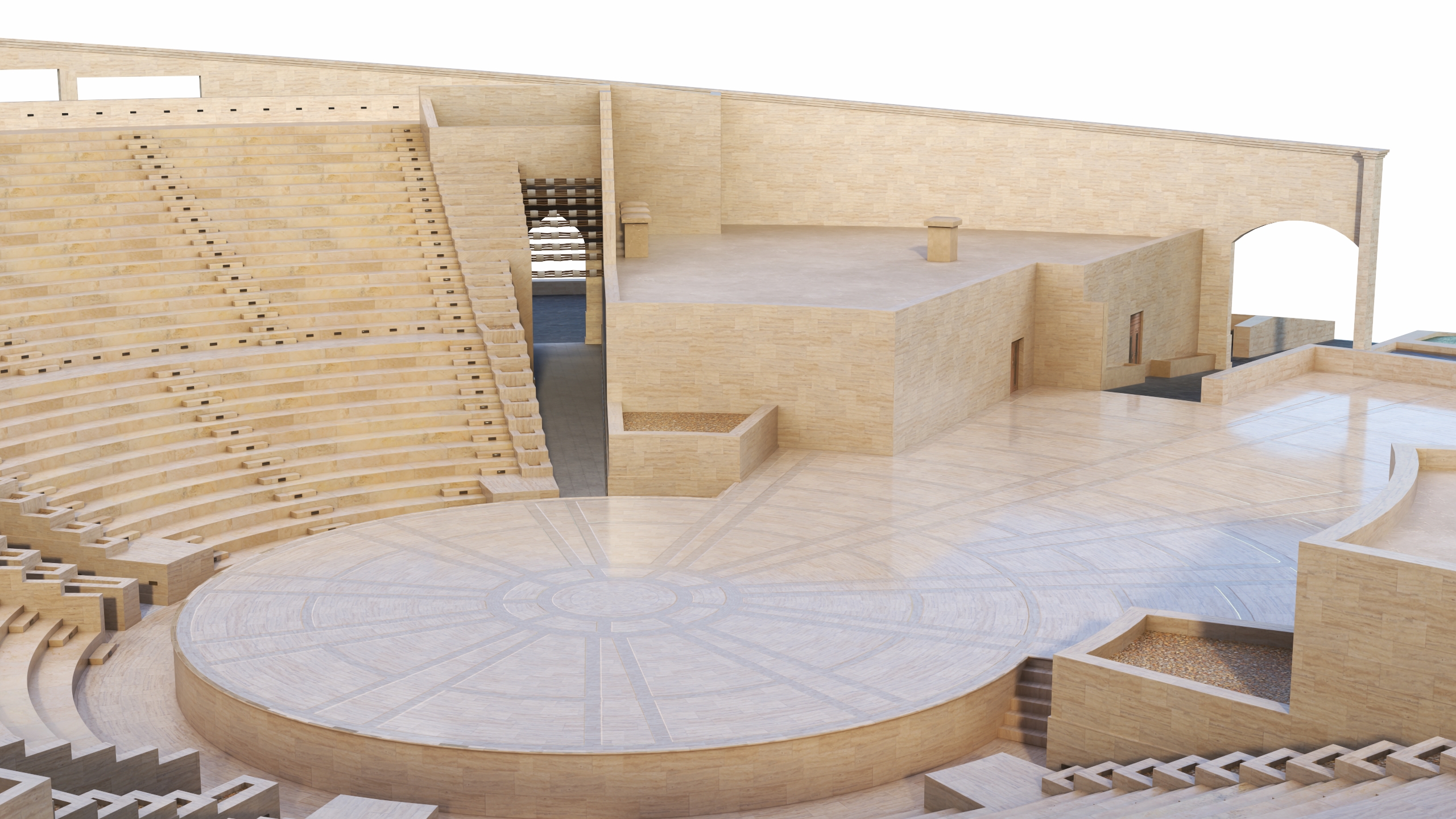 Katara Amphitheater 3D model