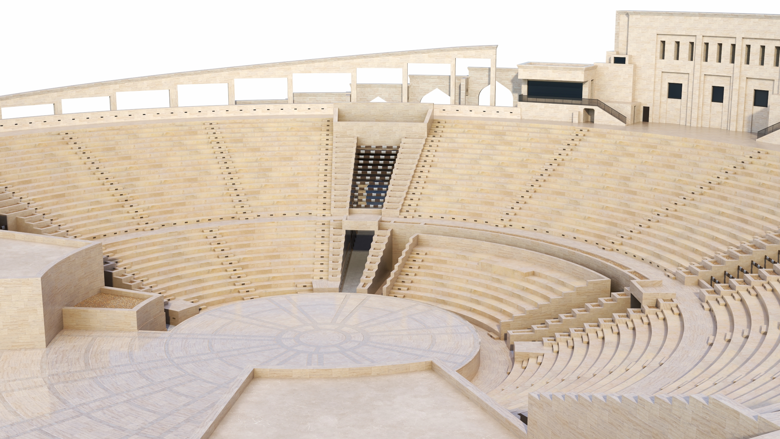 Katara Amphitheater 3D model