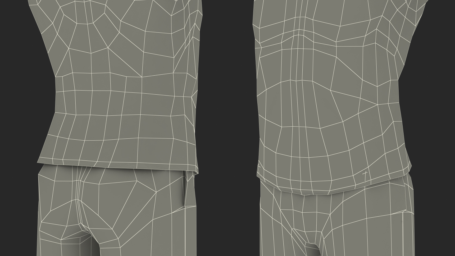 3D model Men Pyjama