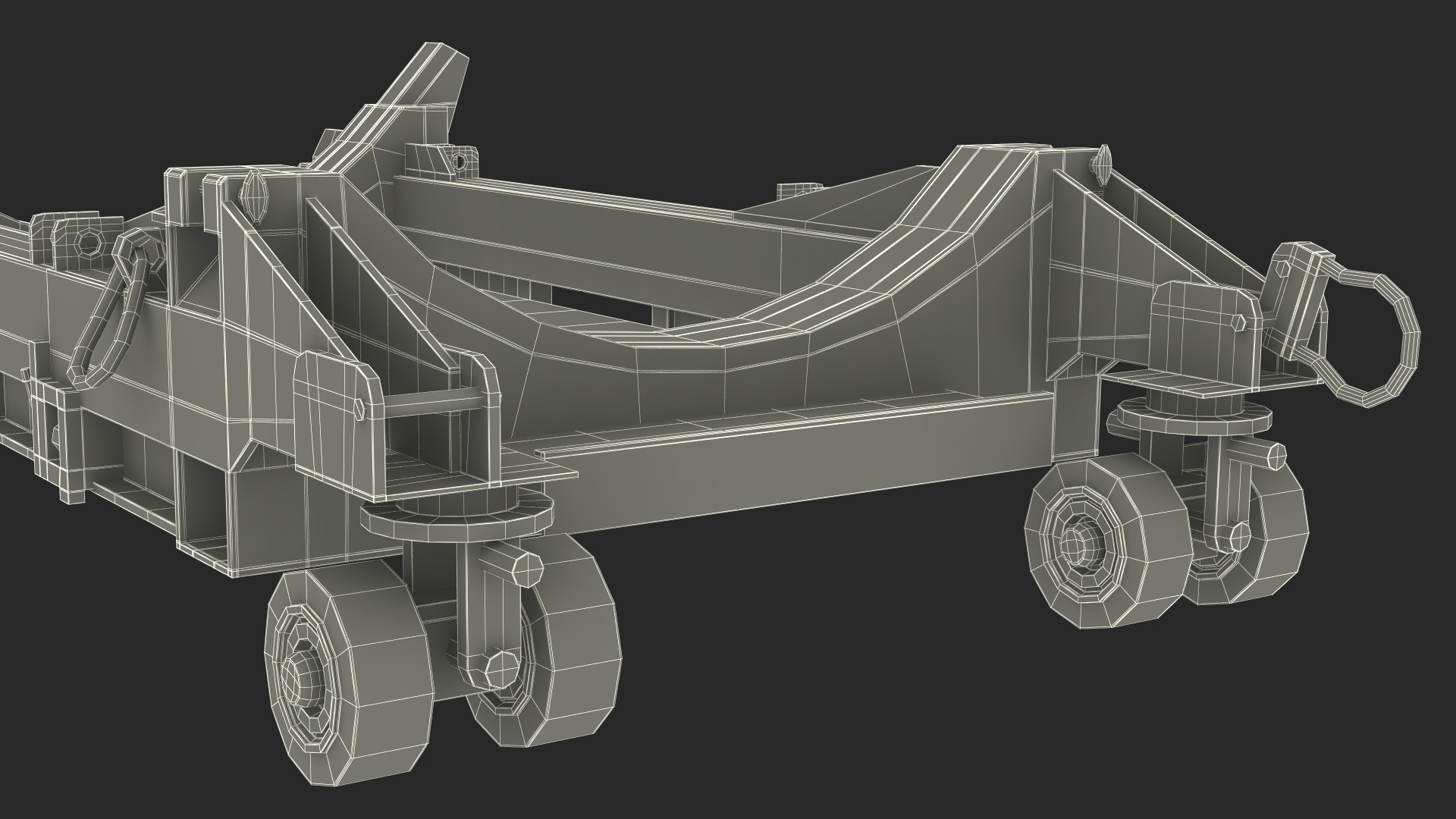 Bomb Cart 3D model