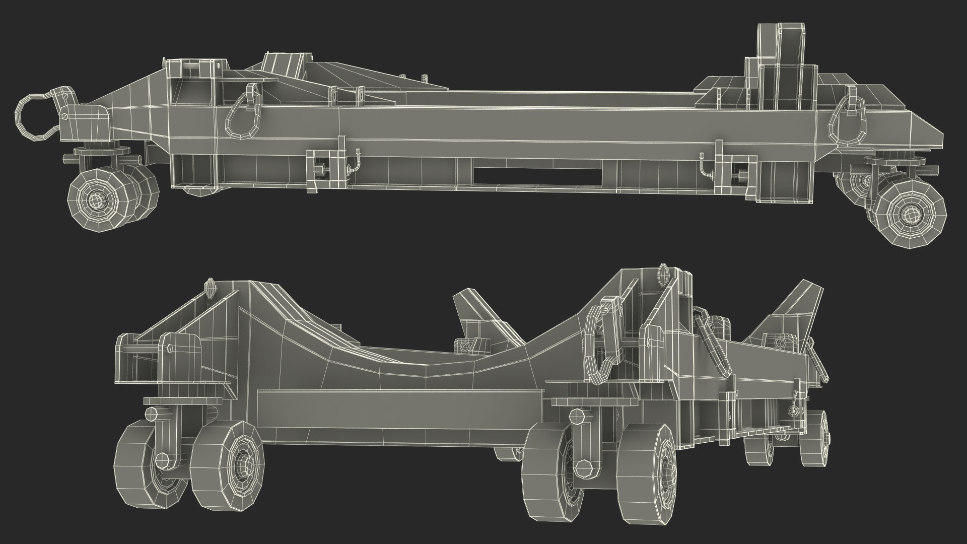 Bomb Cart 3D model