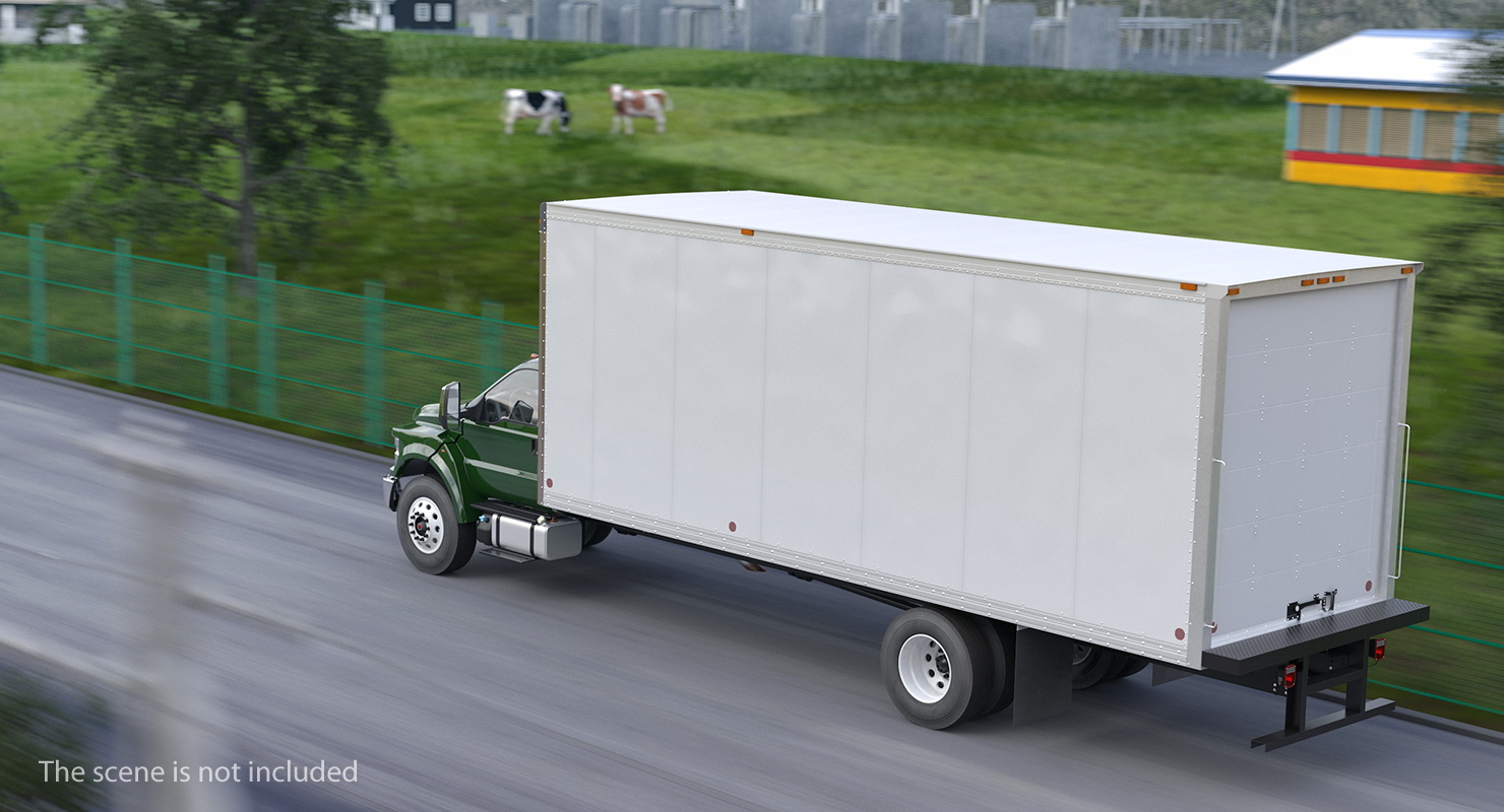 Straight Truck Generic 3D