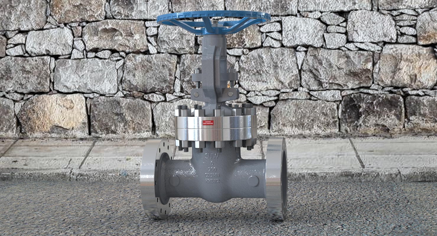 3D Stem Resilient Wedge Gate Valve