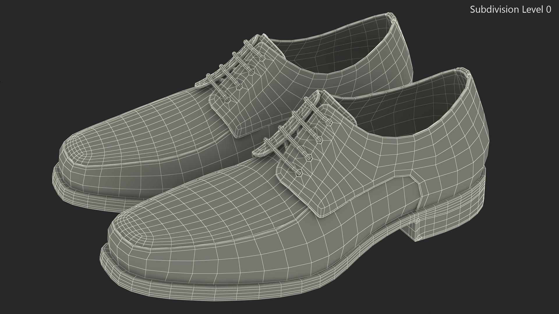 Men Shoes 3D model