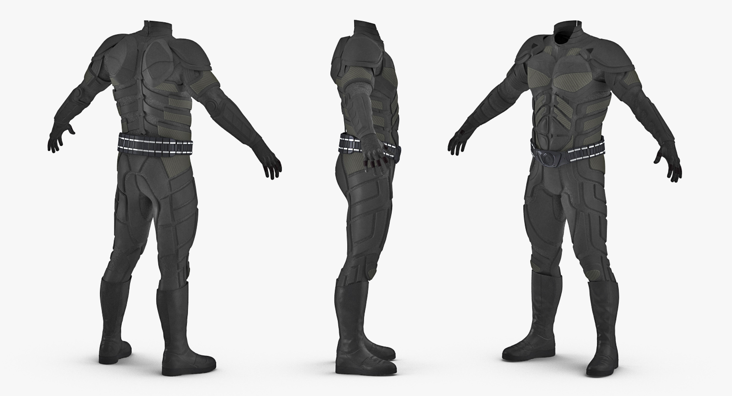 3D Futuristic Soldier Uniform