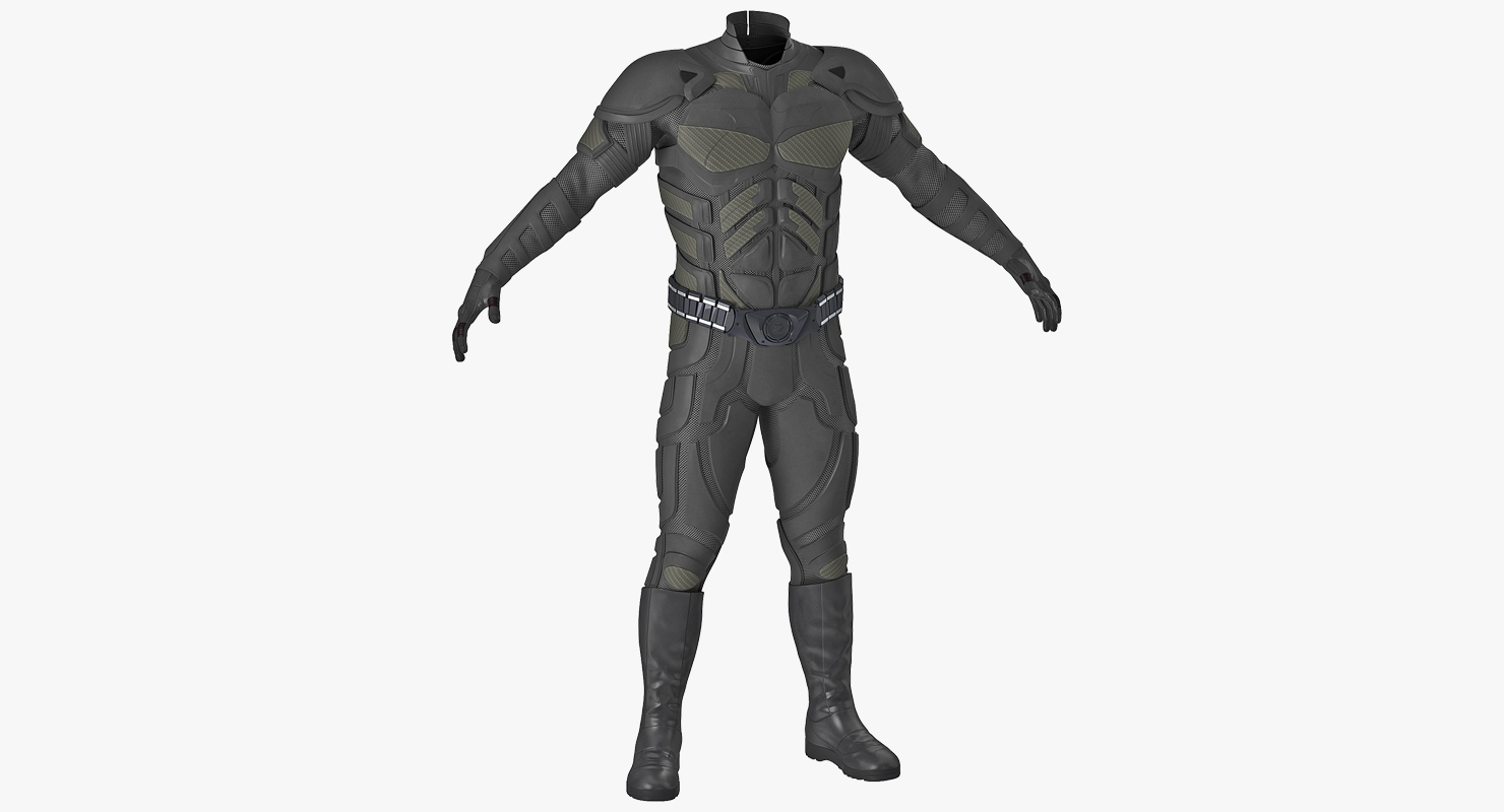 3D Futuristic Soldier Uniform