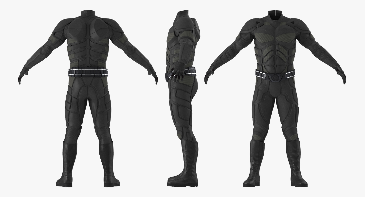 3D Futuristic Soldier Uniform