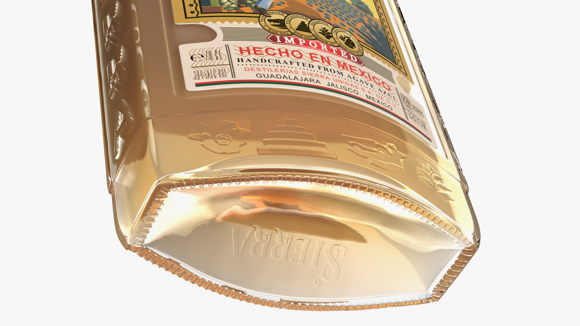 3D Sierra Tequila Reposado model