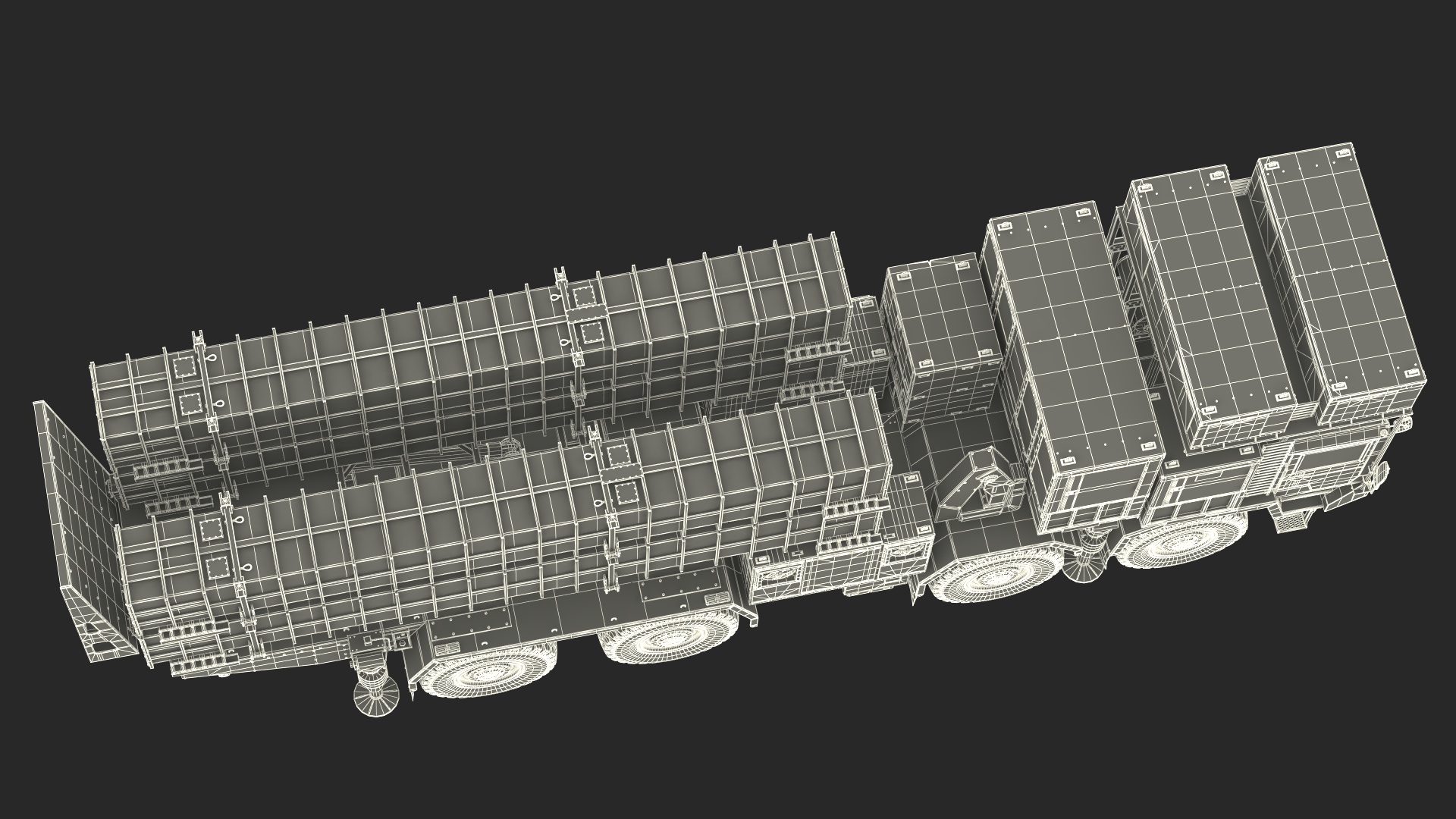 3D Self Propelled Air Defense Missile System