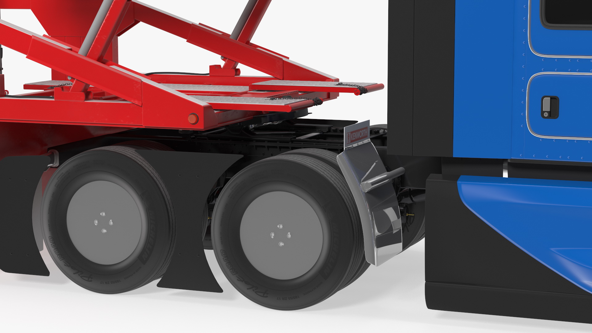 Kenworth Truck with Sun Valley Car Carrier 3D