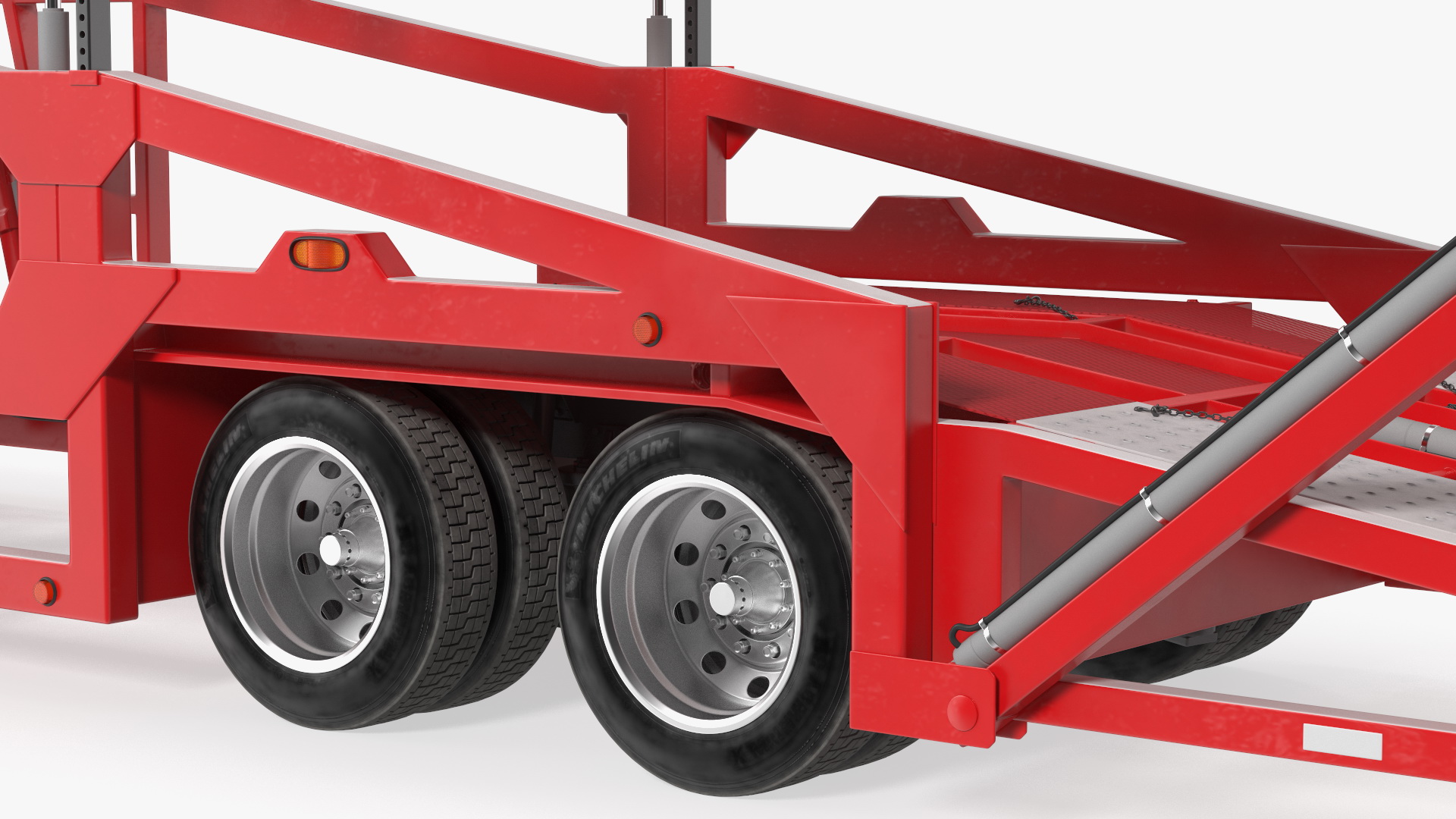 Kenworth Truck with Sun Valley Car Carrier 3D