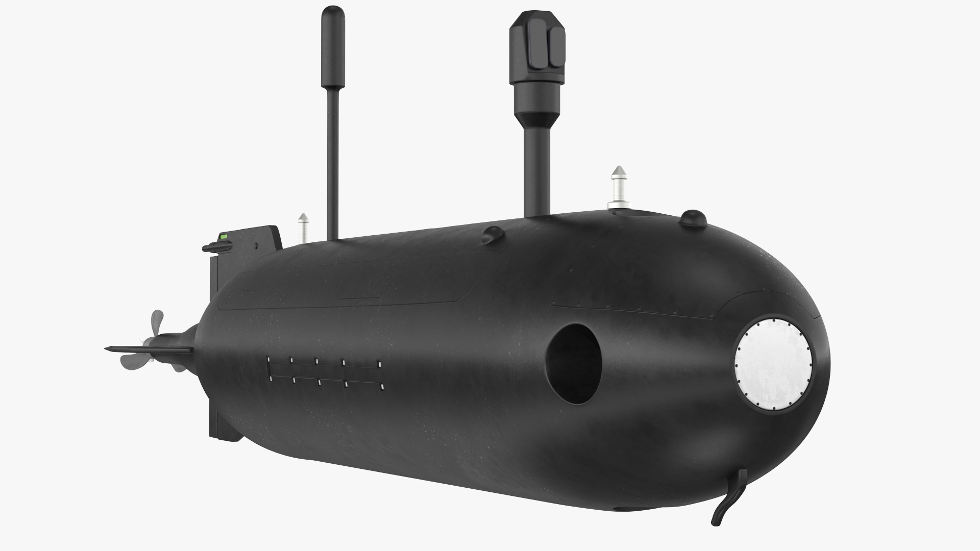 Unmanned Underwater Vehicle 3D