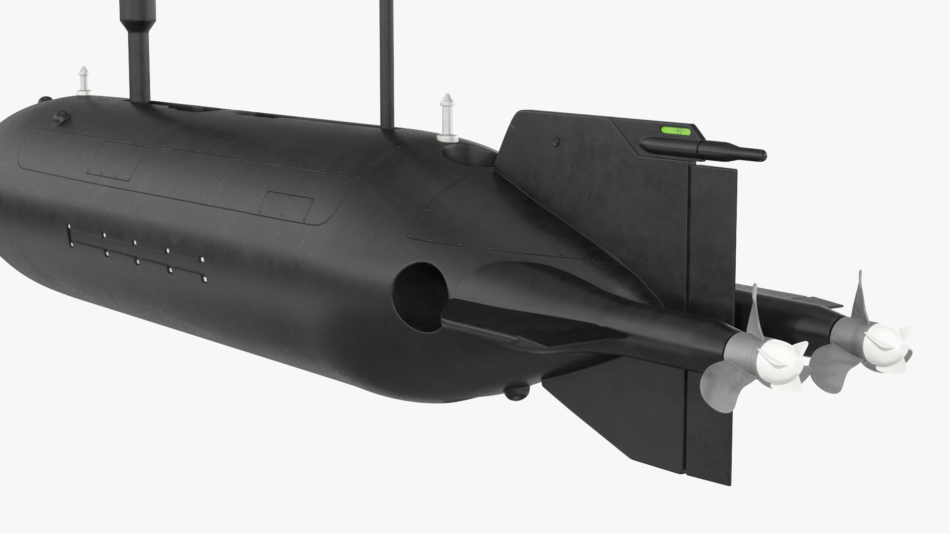 Unmanned Underwater Vehicle 3D