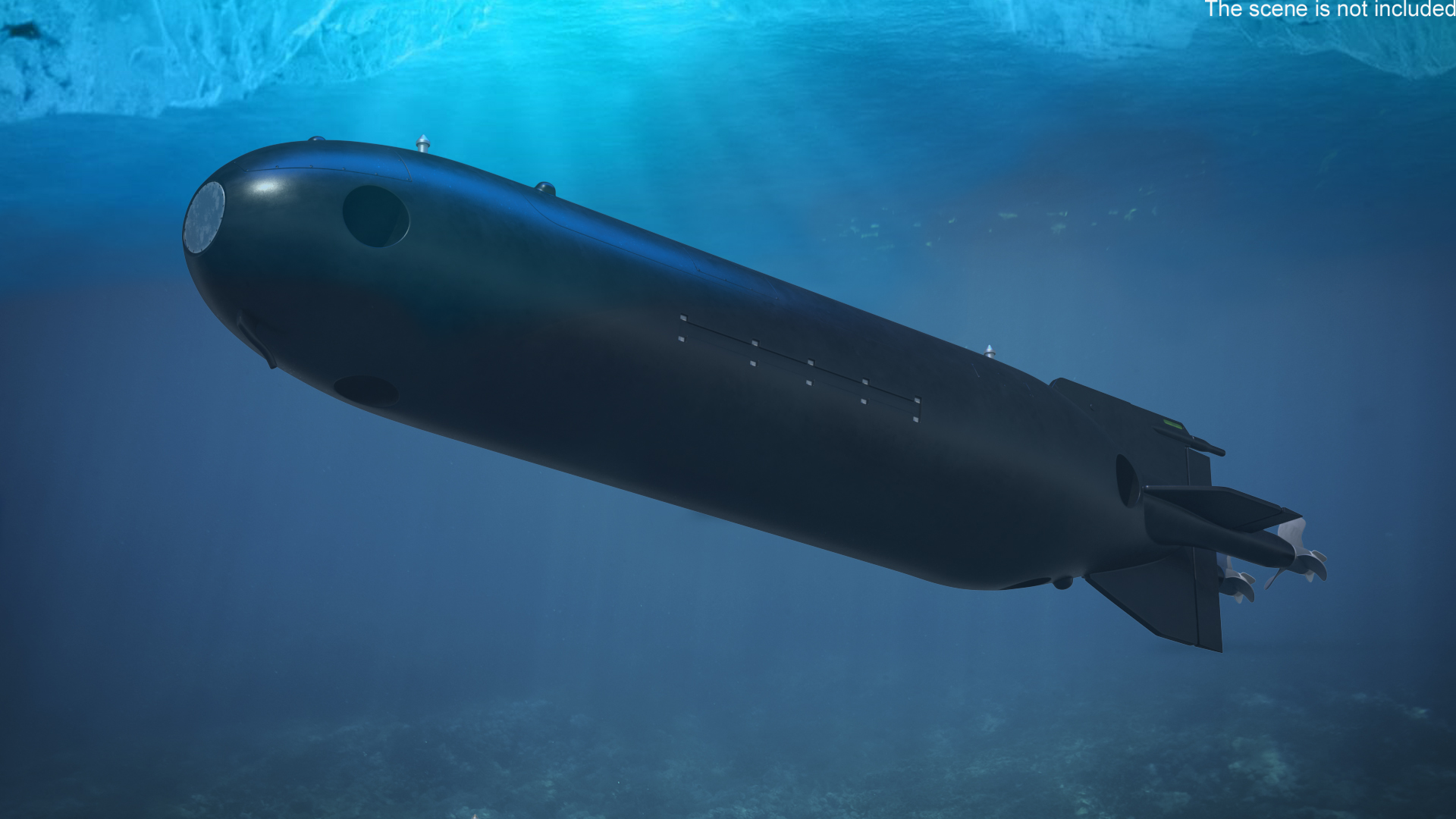 Unmanned Underwater Vehicle 3D