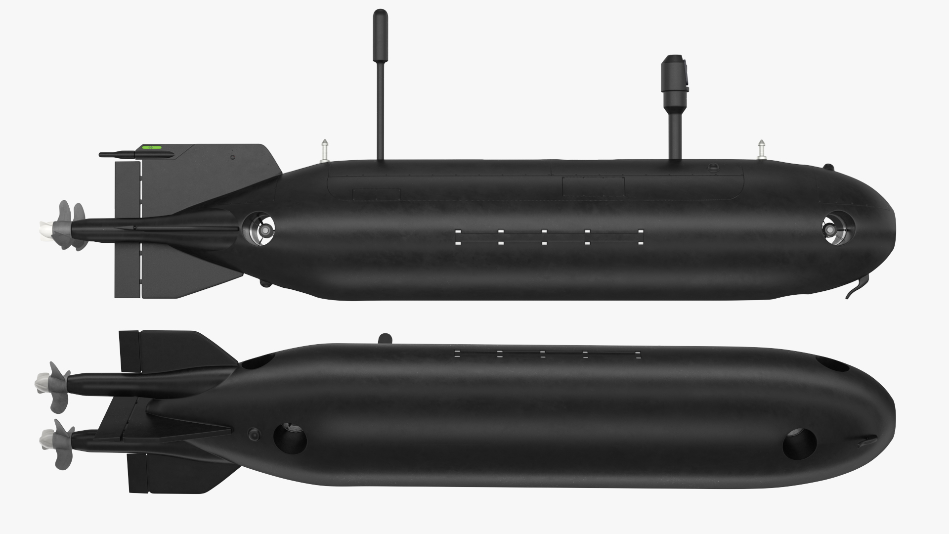 Unmanned Underwater Vehicle 3D