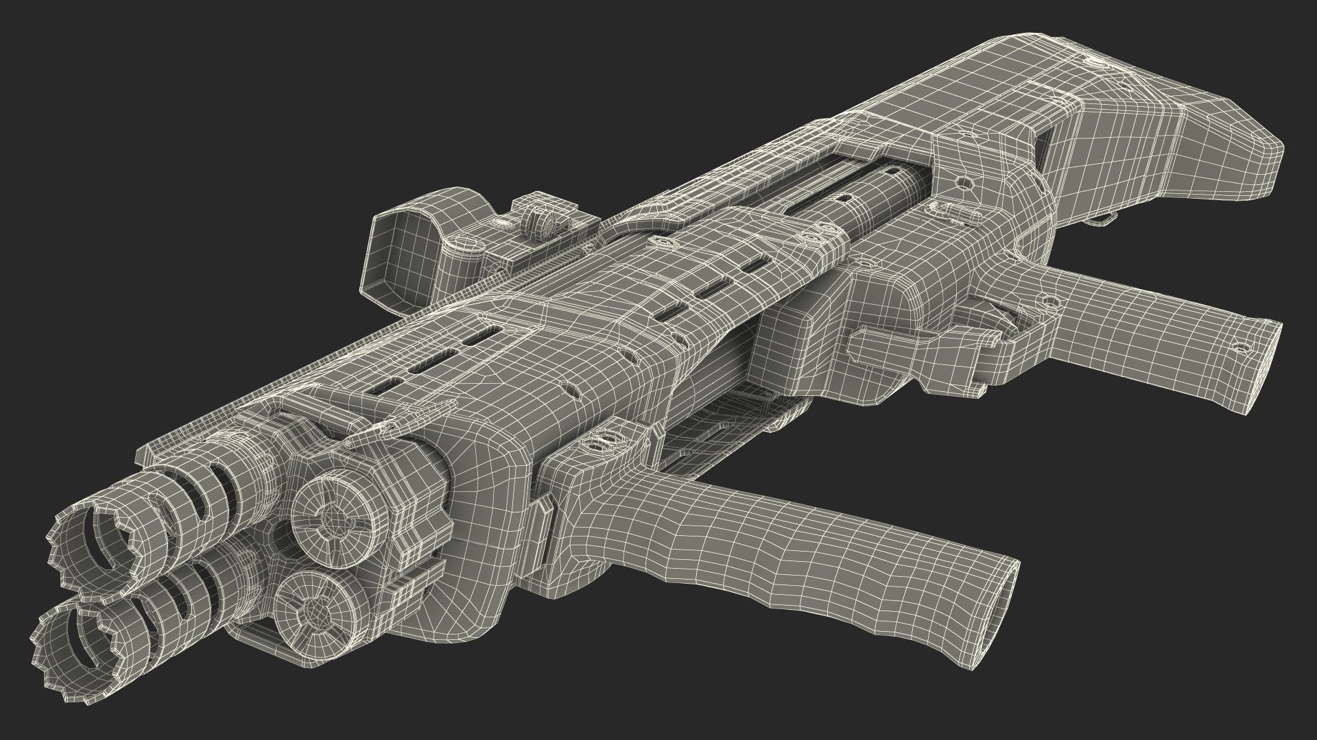 MFG 12 Green Gauge Pump Rigged for Maya 3D model