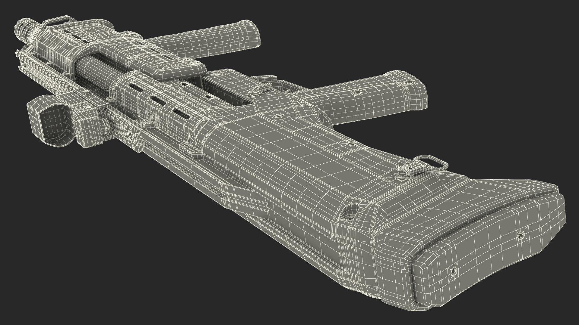 MFG 12 Green Gauge Pump Rigged for Maya 3D model