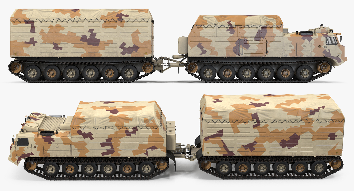 3D Vityaz DT 30 ATV Desert Camo model