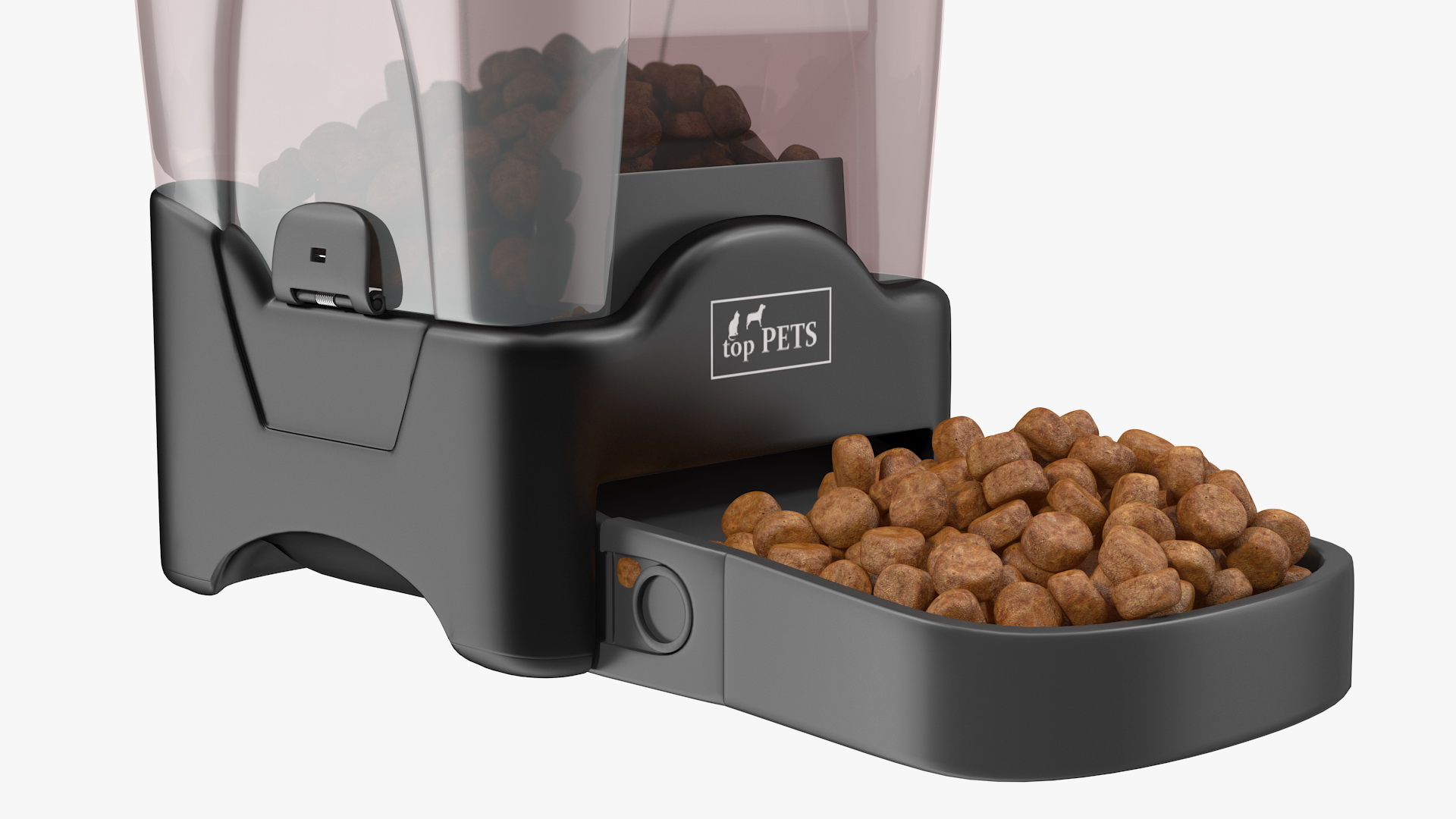 Automatic Pet Feeder Dry Food Dispenser 3D model