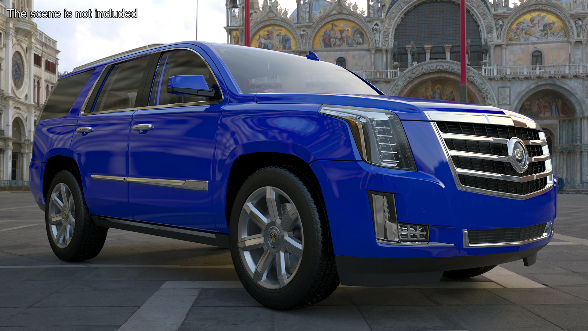 Cadillac Escalade SUV Simple Interior 3D