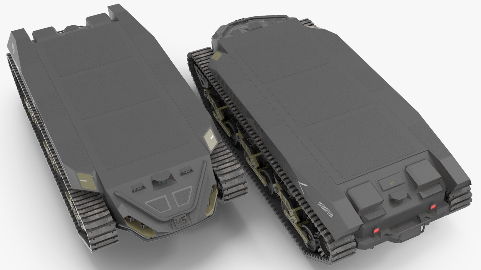 Ripsaw M5 Robotic Combat Vehicle 3D