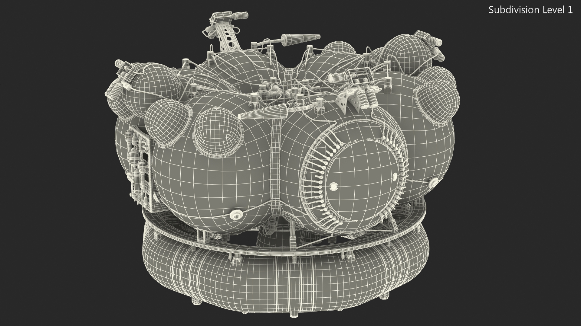 3D Satellite Fregat