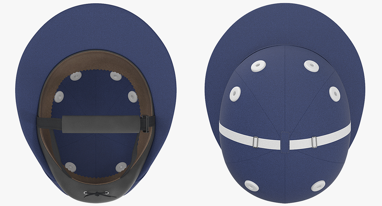 3D Polo Helmet Navy Blue