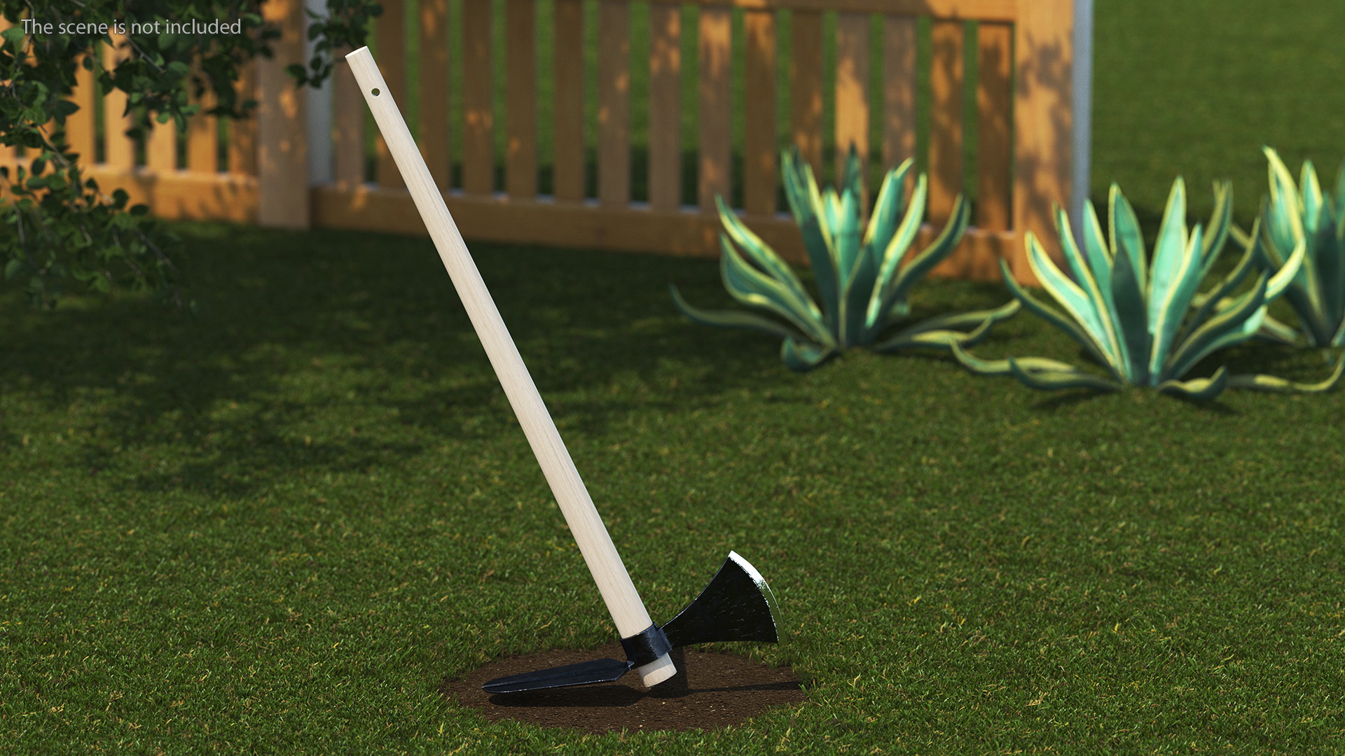 3D Hoopoe Two Head Garden Hoe