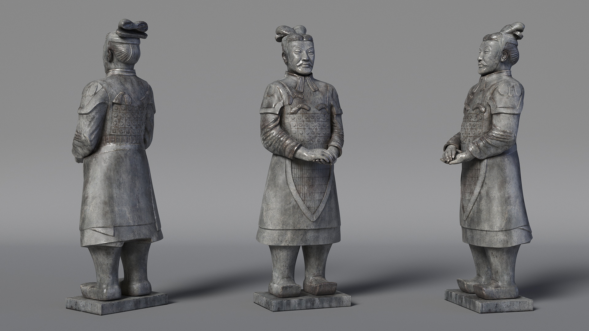 3D Terracotta Warrior model