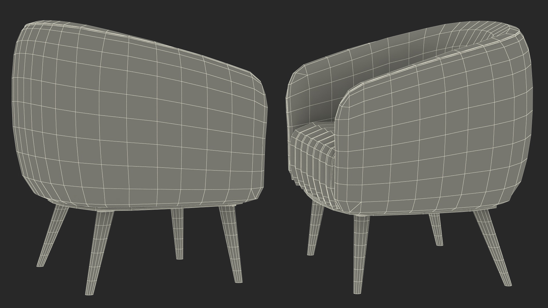 3D model Manicure Chairs