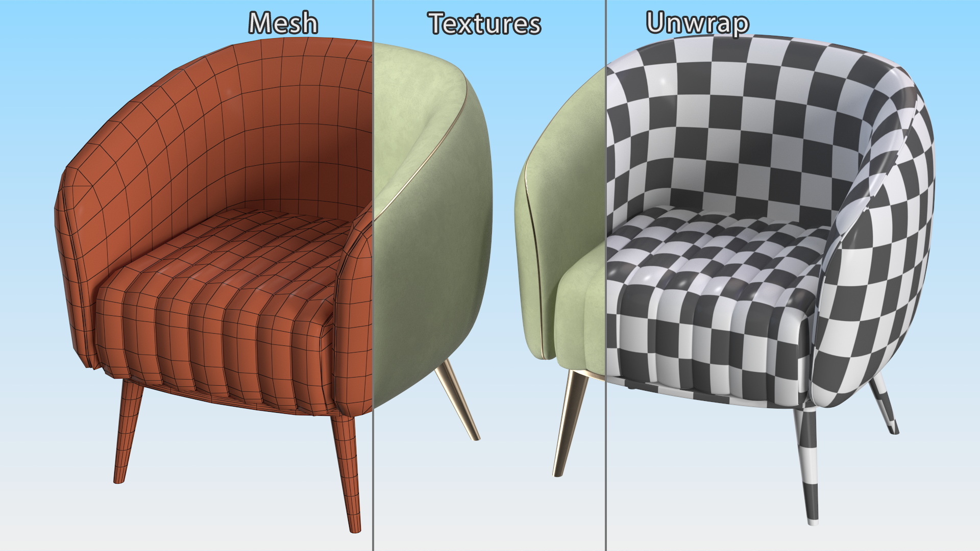 3D model Manicure Chairs