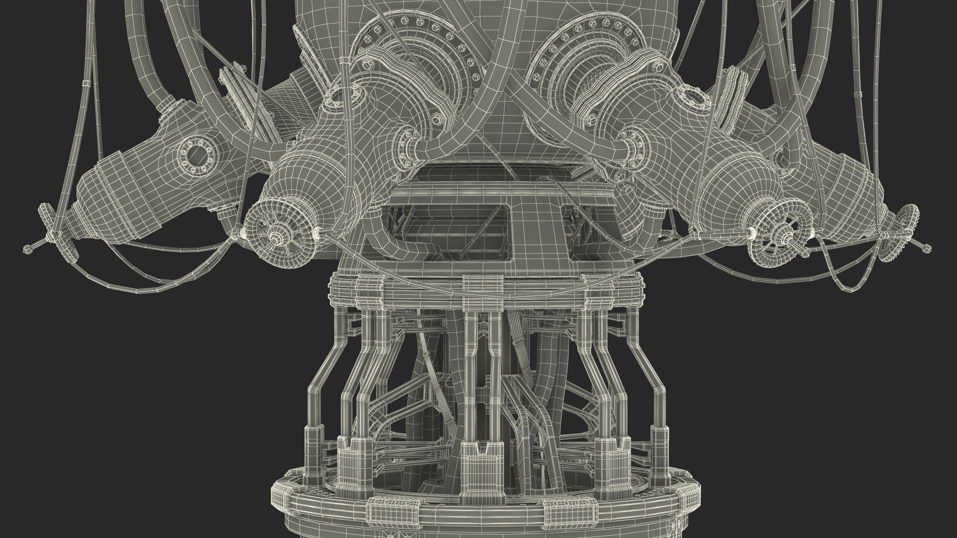 Steampunk Reactor 3D