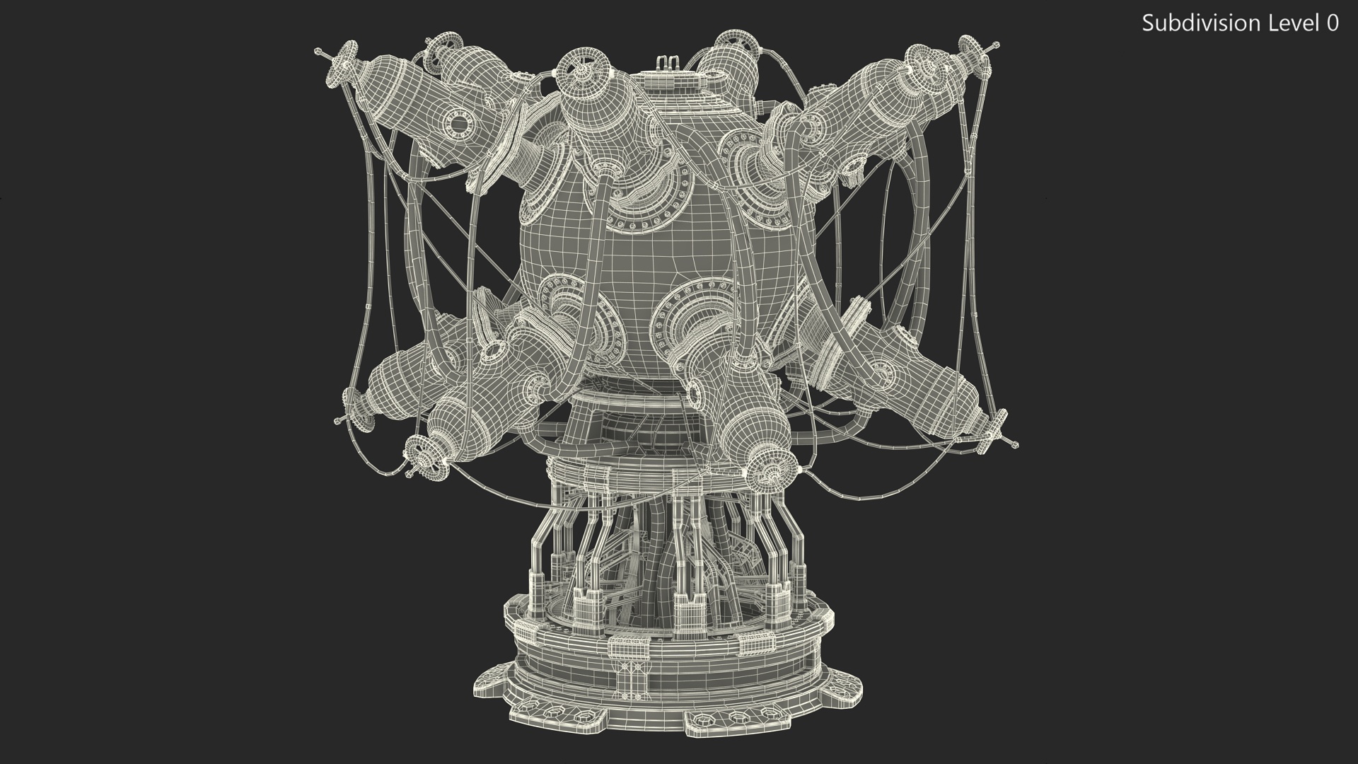 Steampunk Reactor 3D