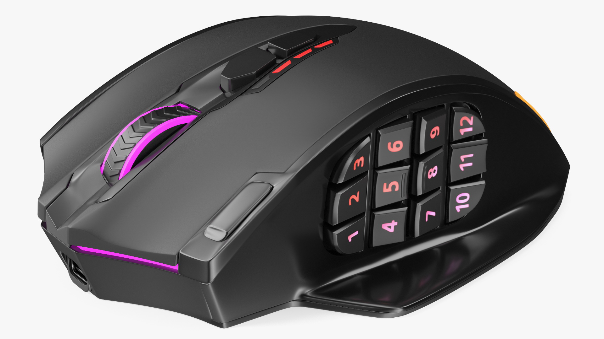 3D Reddragon IMPACT ELITE Wireless RGB Gaming Mouse model