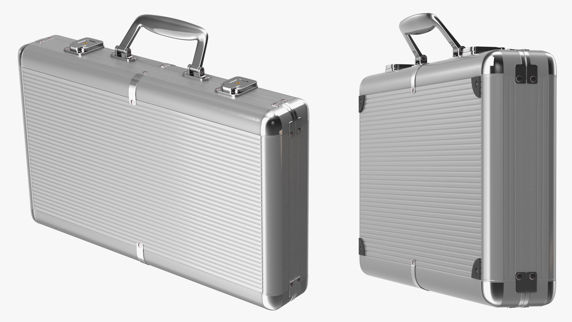 3D Suitcase Full of Pounds model