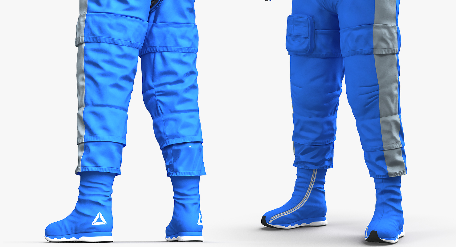 Boeing Spacesuit Empty 3D