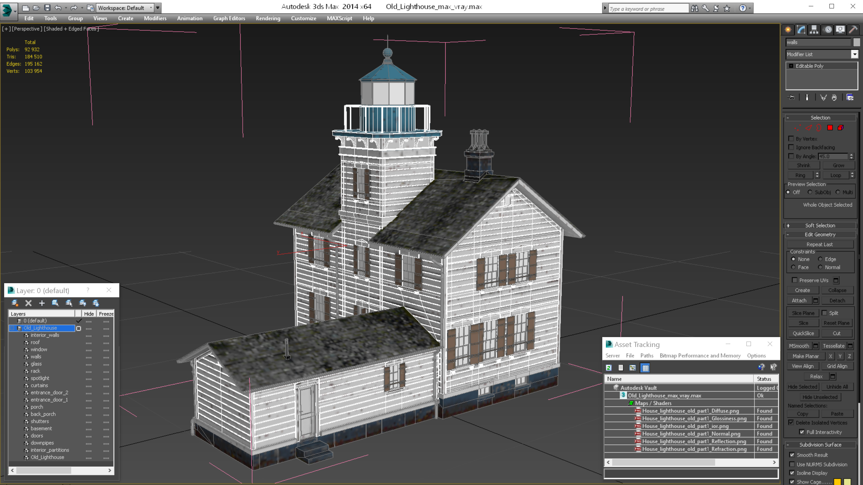 Old Lighthouse 3D model