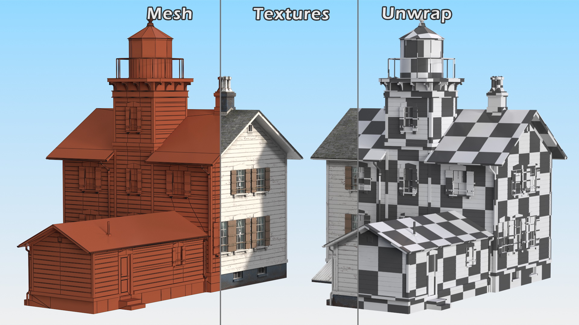 Old Lighthouse 3D model