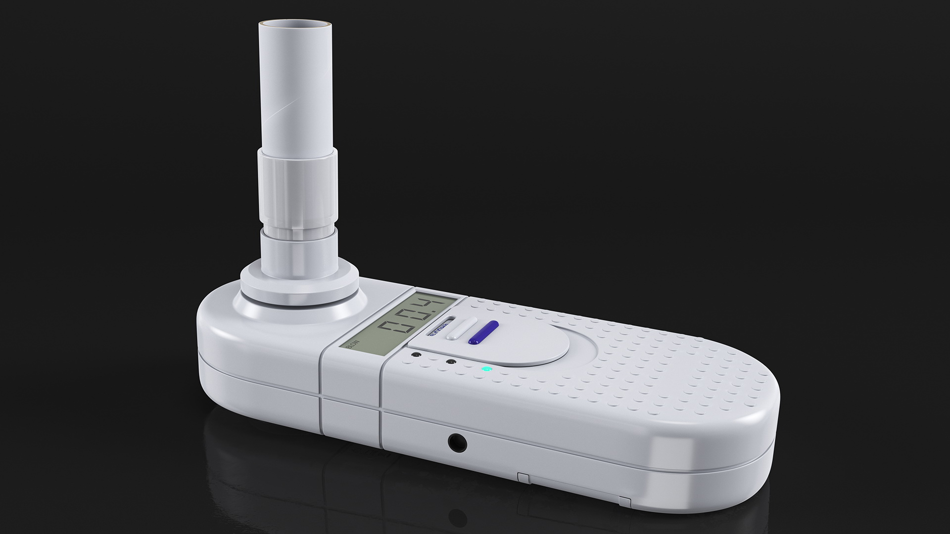 3D Medical Carbon Monoxide Breath Monitor model