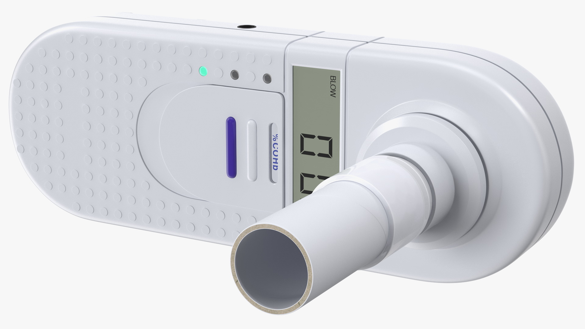 3D Medical Carbon Monoxide Breath Monitor model