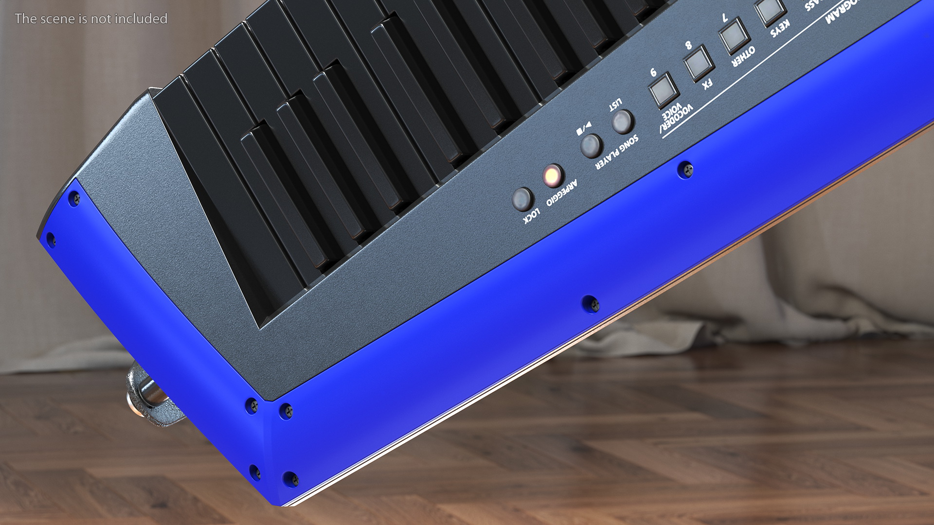 3D model Keytar