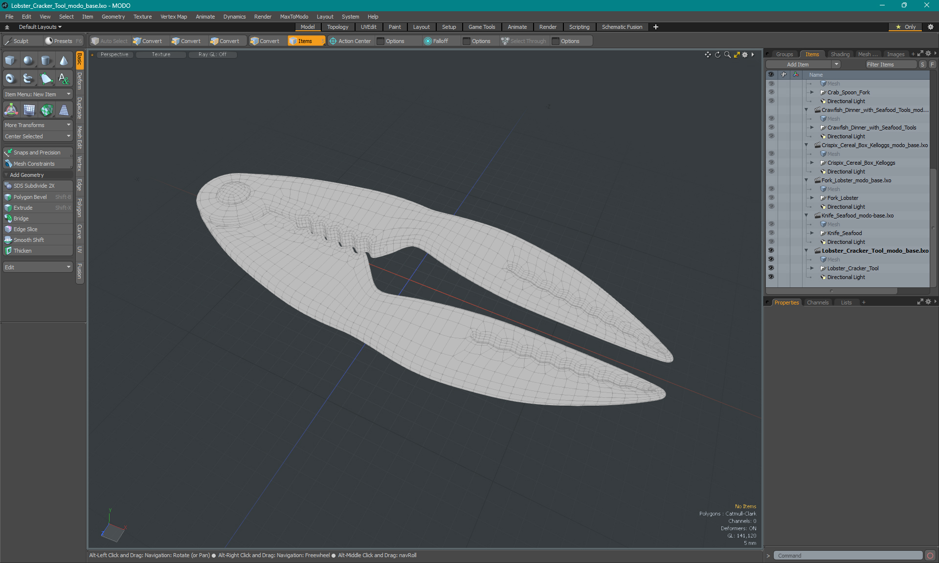 3D model Lobster Cracker Tool