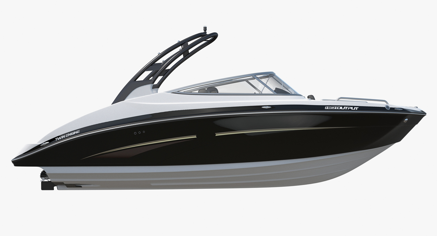 Luxury Sportboat Generic 3D model