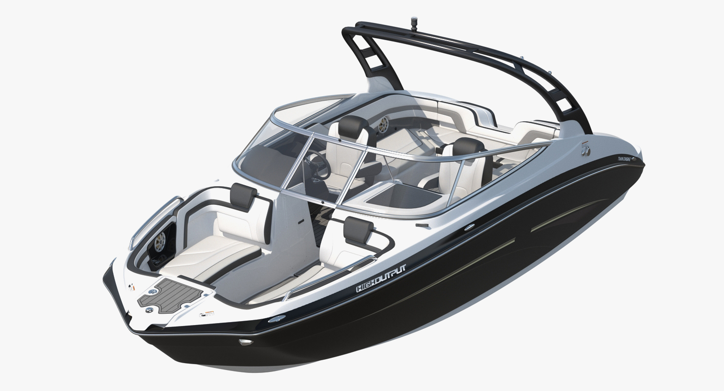 Luxury Sportboat Generic 3D model