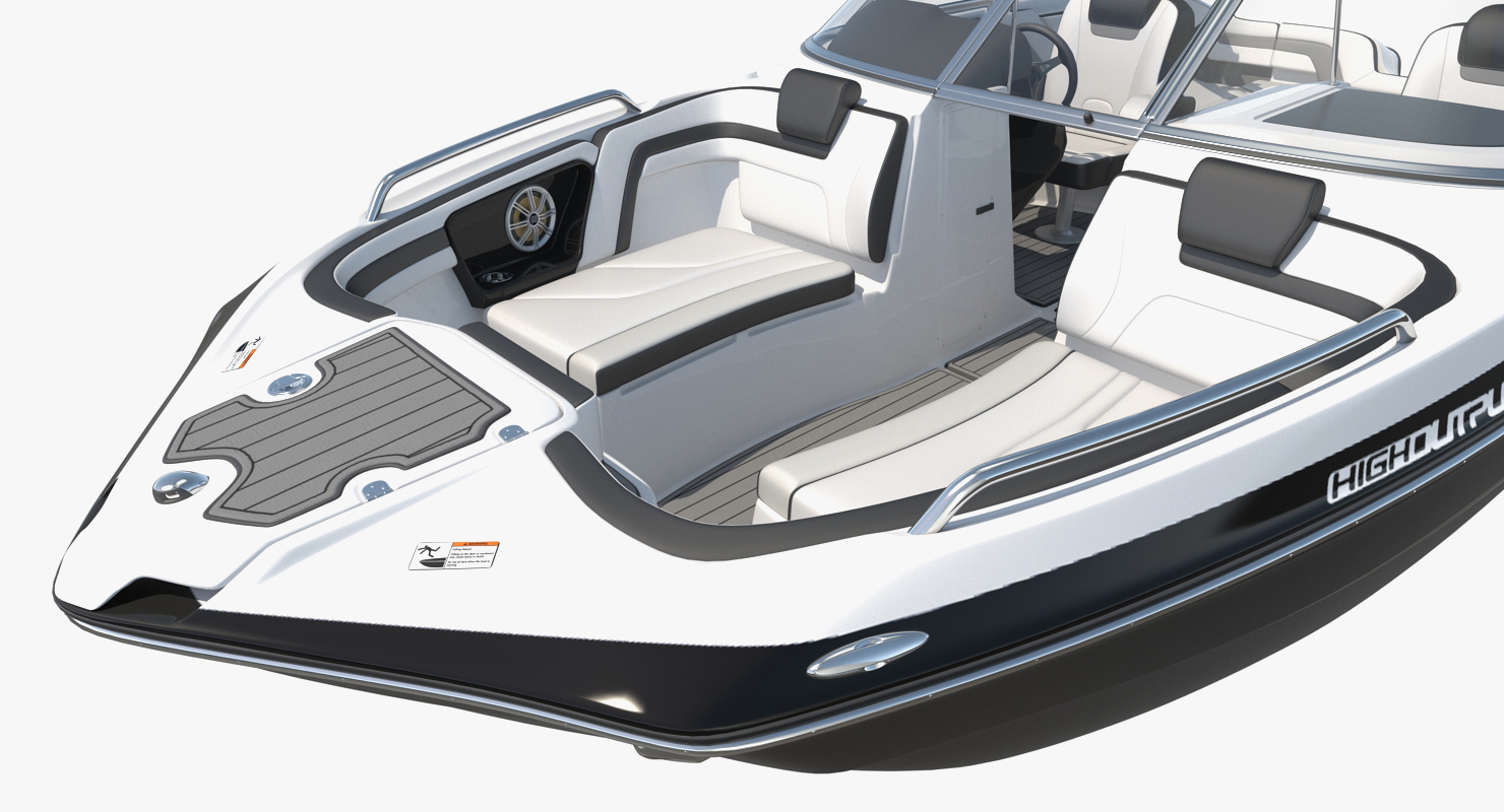 Luxury Sportboat Generic 3D model