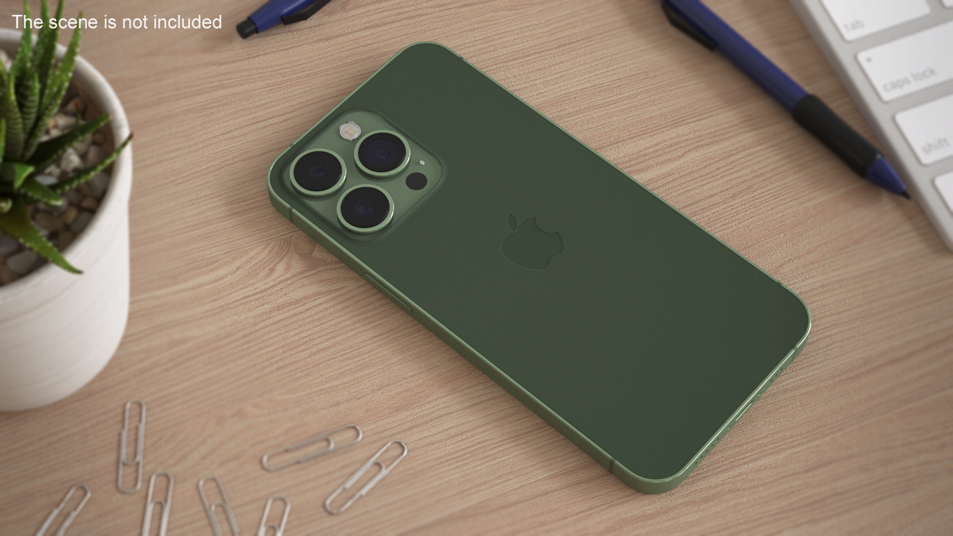 Apple iPhone 13 Pro Sierra Green 3D