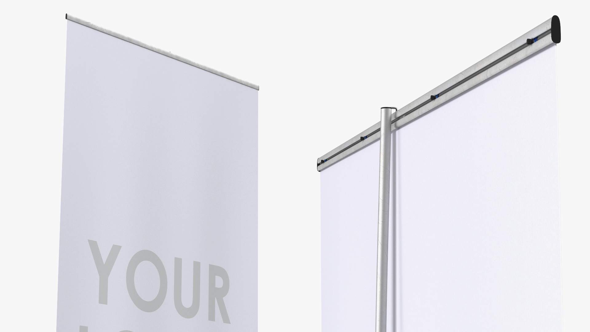 3D model Roll Up Banner Stand