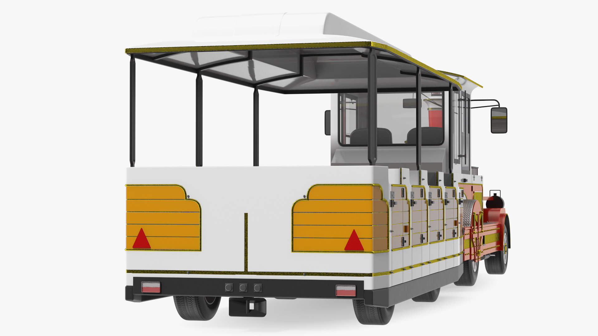 3D Tourist Train model