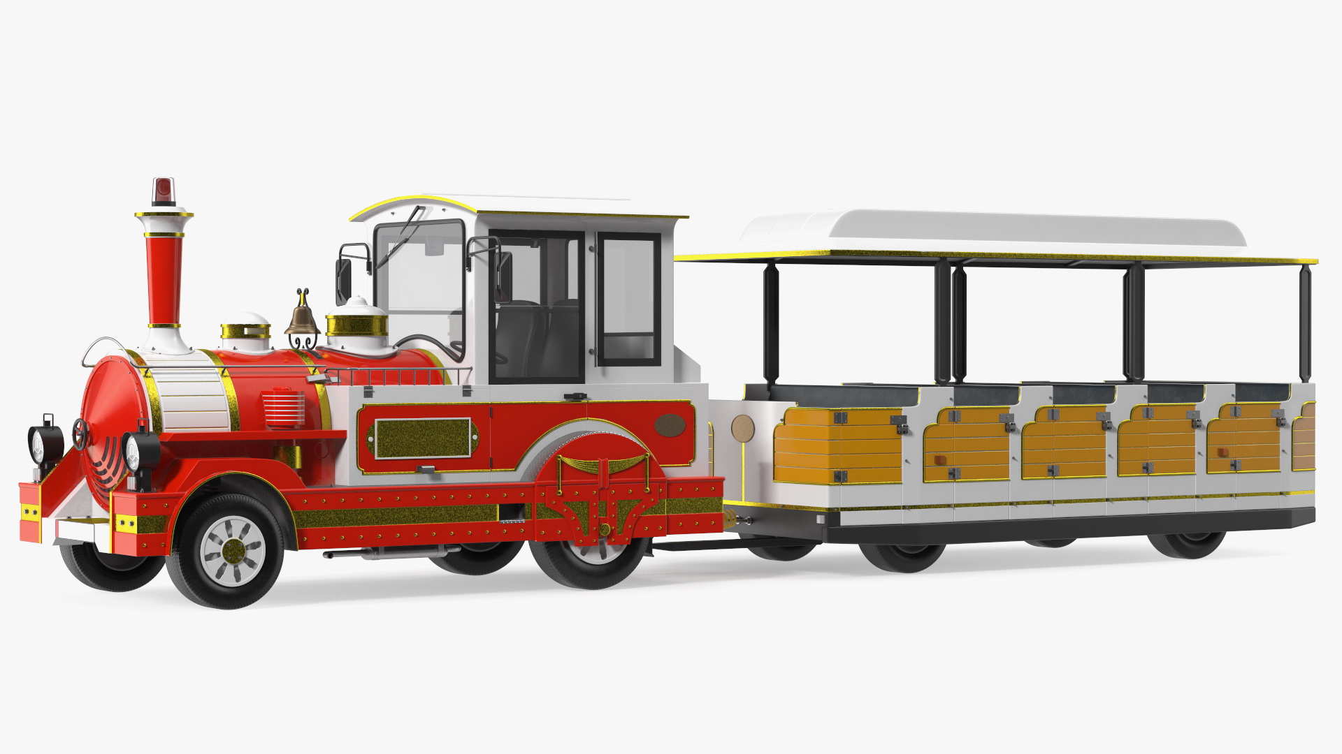 3D Tourist Train model